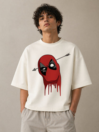 Deadpool Drip - Unisex Oversized Box-Fit T-Shirt