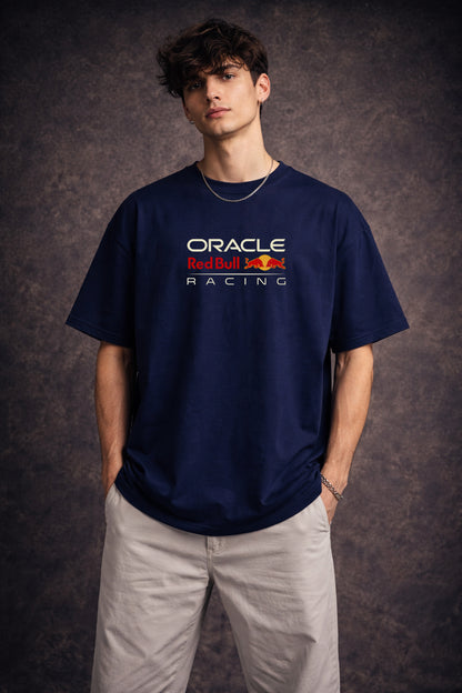 Max Verstappen – Midnight Navy Oversized Men's T-Shirt