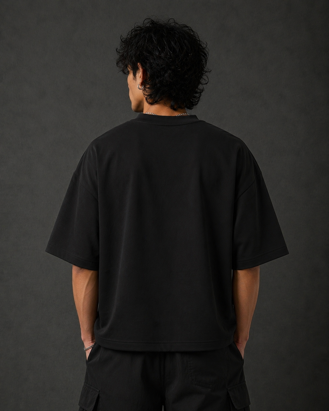 I’m Hers – Black Unisex Oversized T-Shirt