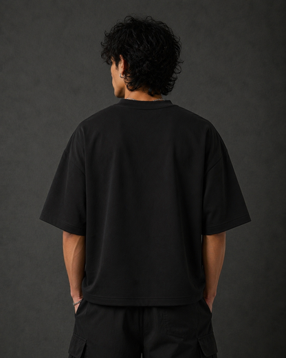 I’m Hers – Black Unisex Oversized T-Shirt