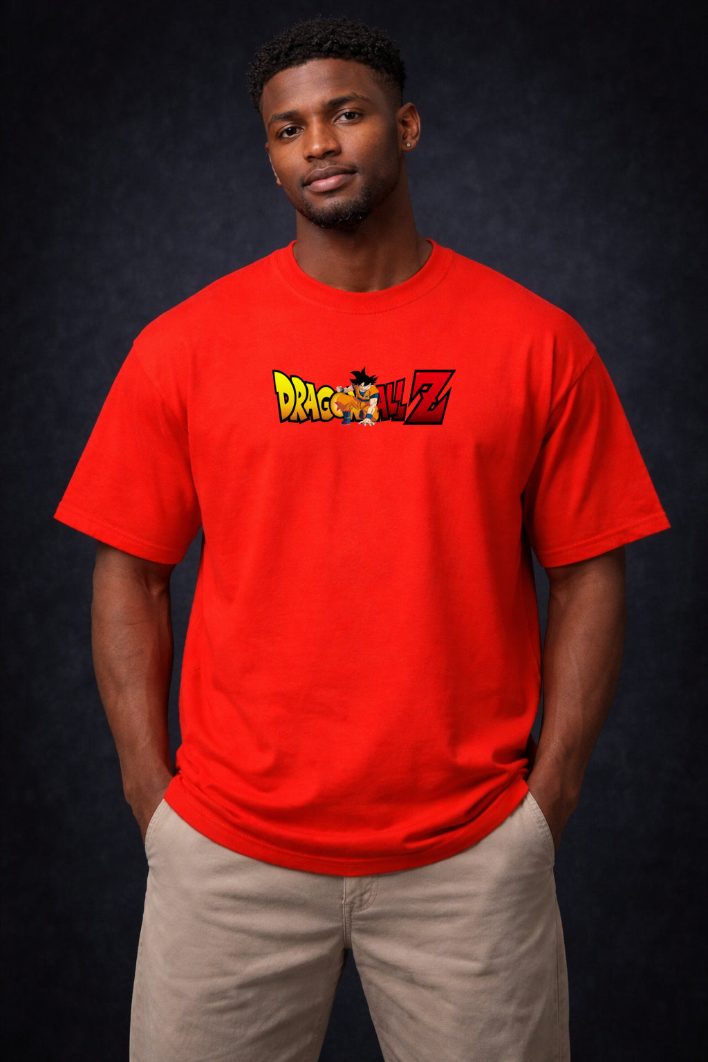 Son Goku – Oversized Men's  T-Shirt