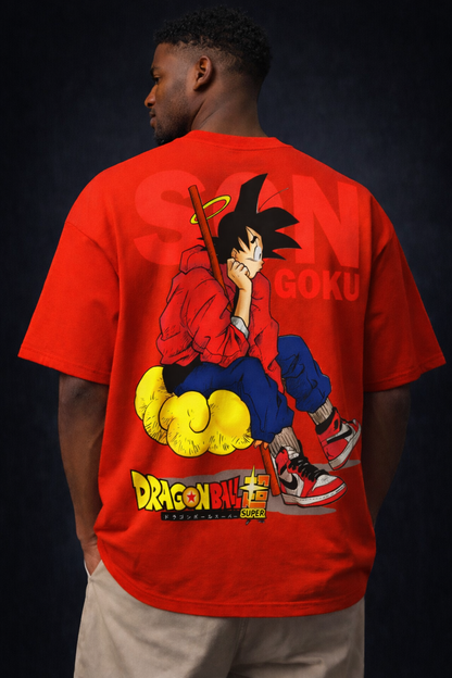 Son Goku – Oversized Men's  T-Shirt