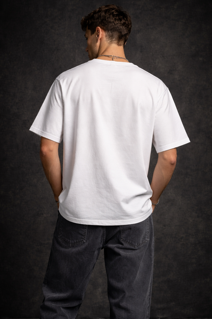 Travis Scott – White Oversized Men's  T-Shirt